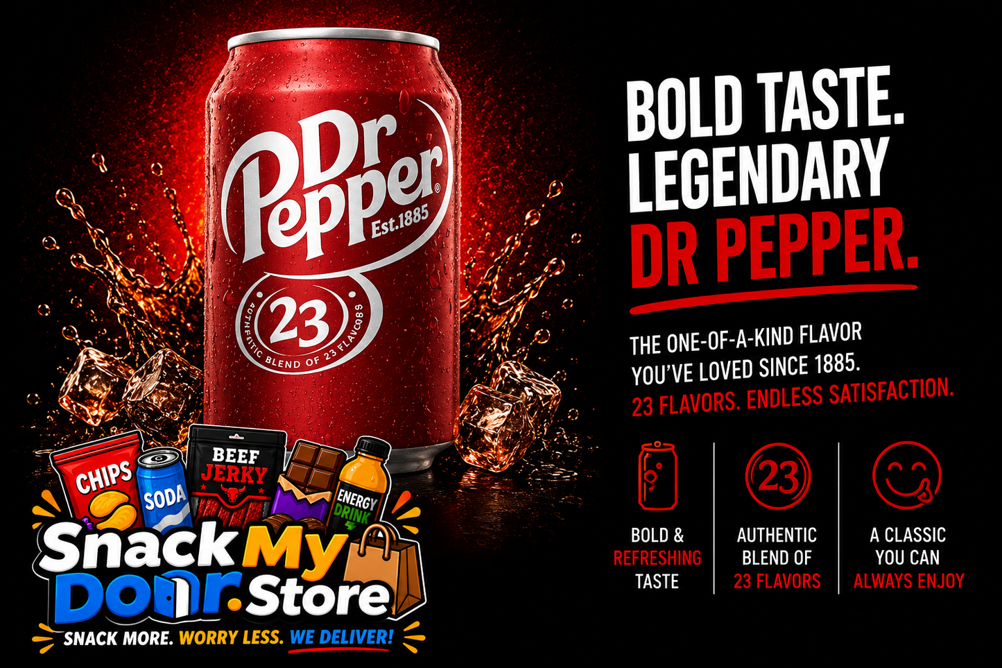 12oz Dr Pepper Can