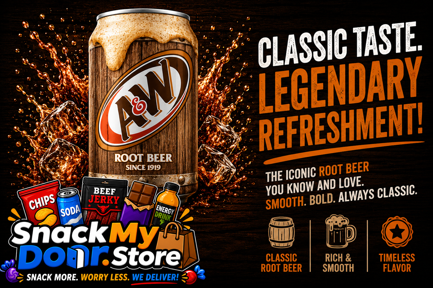 12oz A&W Root Beer