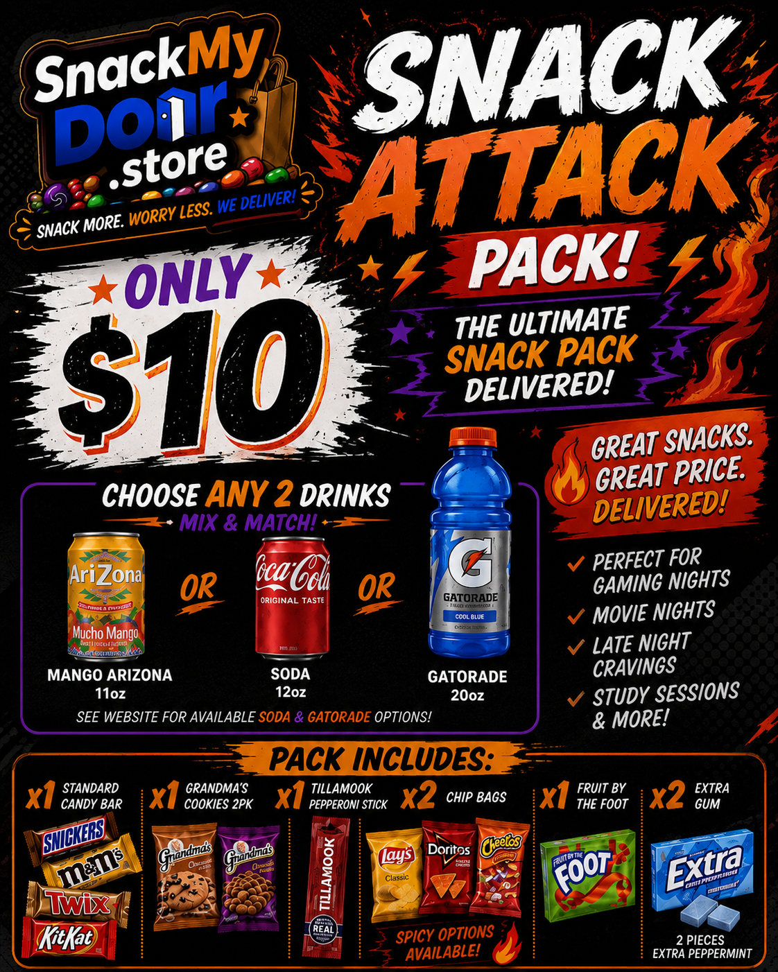 Snack Attack Pack