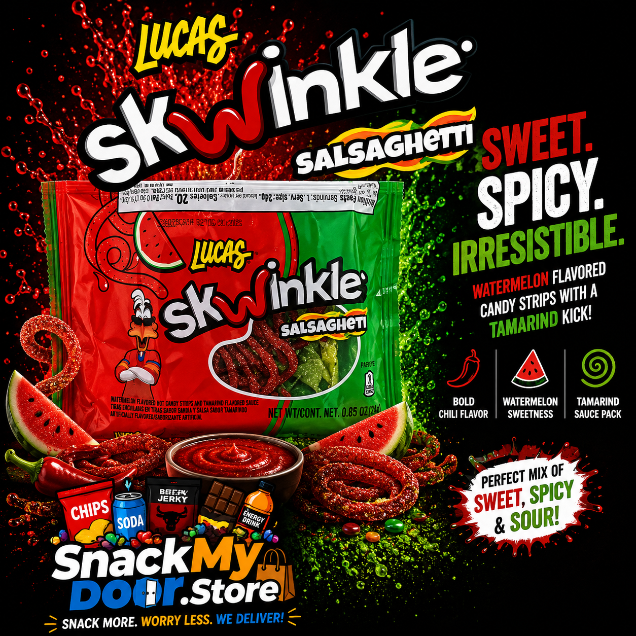 Lucas Skwinkles Watermelon 0.85oz