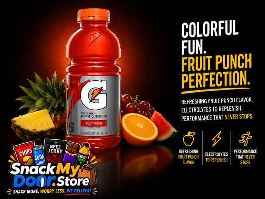 20oz Fruit Punch Gatorade