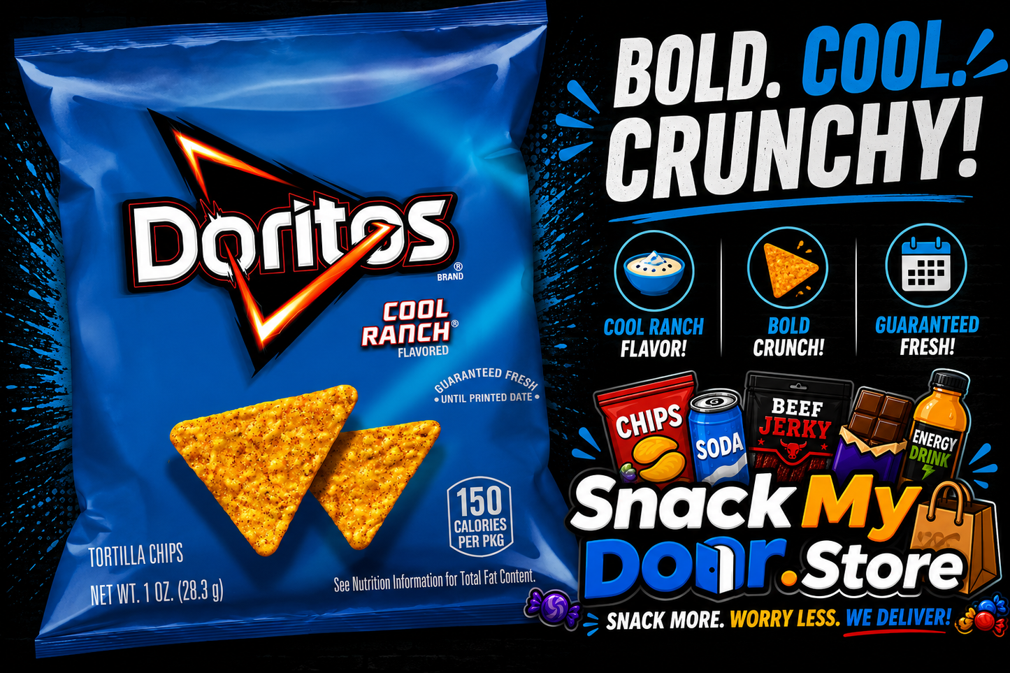 1oz Doritos Cool Ranch Bag