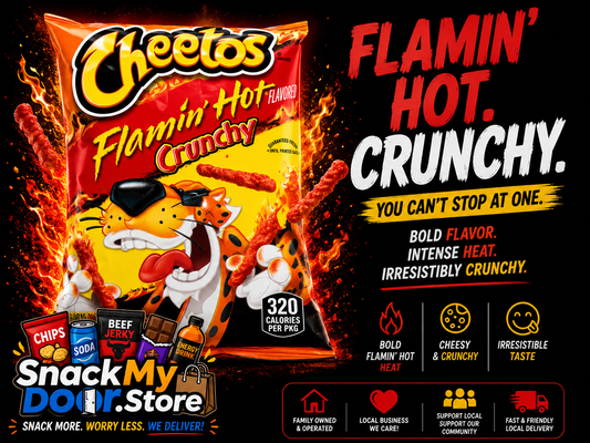 2oz Hot Cheetos